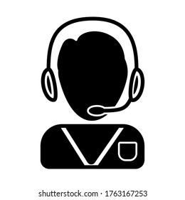 Design des Helpdesk-Icons, Sammlung im trendigen Stil 