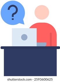 Help Desk Icon Element For Design