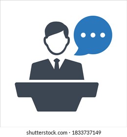 Help desk icon on white background