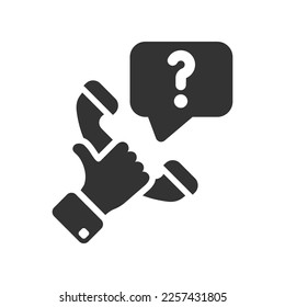 Help desk icon, Vector Graphics