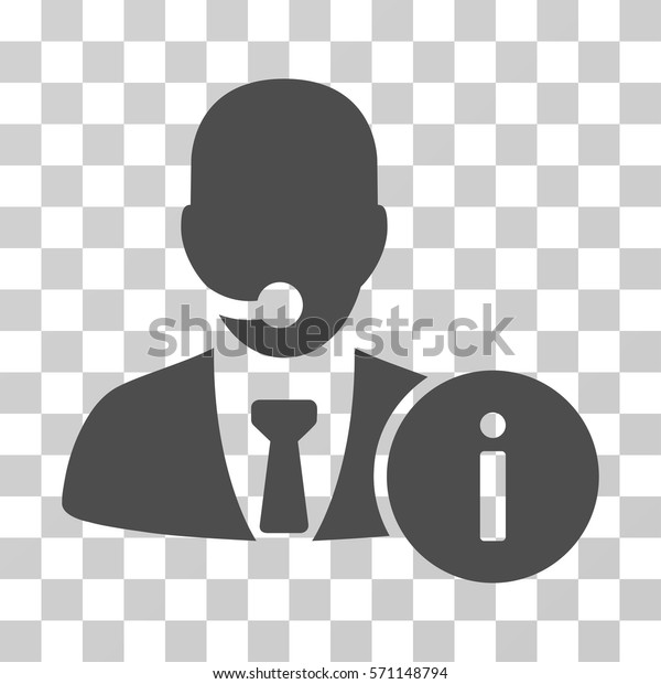 Help Desk Icon Vector Illustration Style Stock Vector Royalty