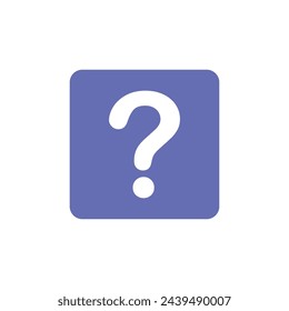 Helpdesk Fragezeichen Symbol Vektor Symbol Illustration Design