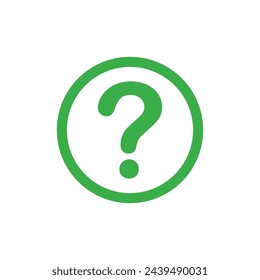 Help Desk, Question Mark Icon Vector Symbol Illustration Design