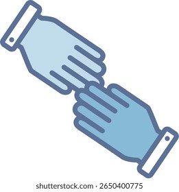 Help Filled Blue Tone Icon