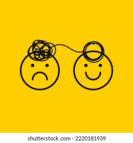Ayuda a un amigo, entrenador, mentorización, solución de problemas, solución de problemas de íconos abstractos, solución de problemas de negocios, consultoría. Ilustración del vector