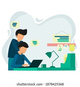 Ayudar a un amigo que necesite una solución de trabajo