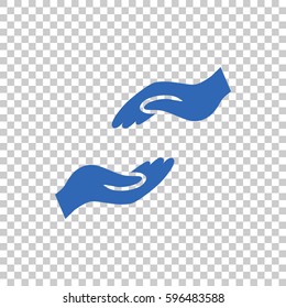 Help hand icon Flat.