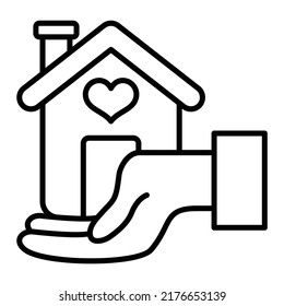 Help Homeless vector icon. Can be used for printing, mobile and web applications.