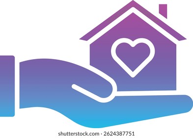 Help Homeless vector icon. Can be used for printing, mobile and web applications.