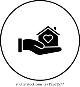 Ayuda Icono de Vector de personas sin hogar. Se puede utilizar para aplicaciones de impresión, móviles y de Web.