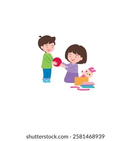 help with the housework 2: 4put away in the toy box