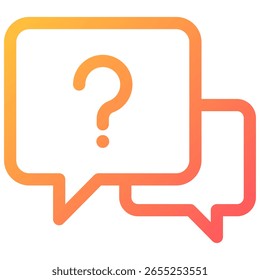 Help Icon. Ask help icon symbol. Vector illustration