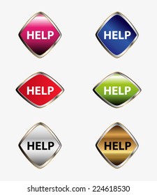 Help icon button 
