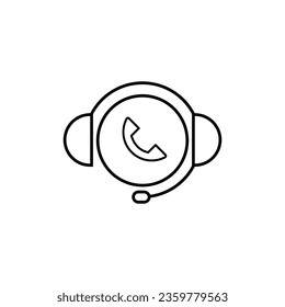 Icono de Ayuda. Centro de llamadas, símbolo de equipo de soporte.