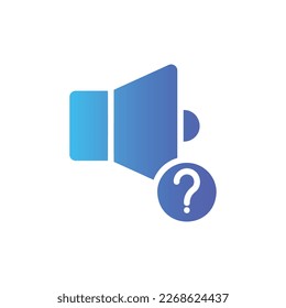 icono de ayuda con un vektor aislado y fondo transparente