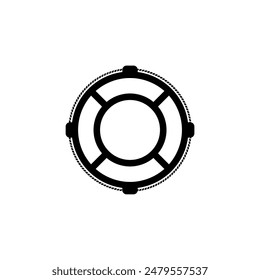 Ayuda, Lifebuoy icon Vector, Lifesaver, Vector de salvavidas icon.