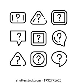 Symbol für Hilfe oder Logo einzeln auf Zeichen, Vektorgrafik - hochwertige Vektorsymbole mit schwarzem Hintergrund
