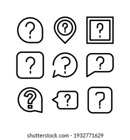 Icono de ayuda o logotipo símbolo de signo aislado ilustración vectorial - iconos vectoriales de estilo negro de alta calidad
