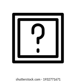 Symbol für Hilfe oder Logo einzeln auf Zeichen, Vektorgrafik - hochwertige Vektorsymbole mit schwarzem Hintergrund
