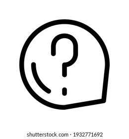 Help icon or logo isolated sign symbol vector illustration - high quality black style vector icons
