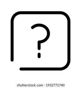 Help icon or logo isolated sign symbol vector illustration - high quality black style vector icons
