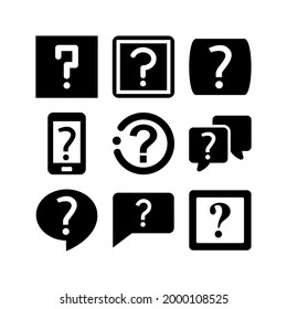 help icon or logo isolated sign symbol vector illustration - Collection of high quality black style vector icons