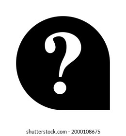 icono de ayuda o logotipo símbolo de señalización aislado ilustración vectorial - iconos vectoriales de estilo negro de alta calidad