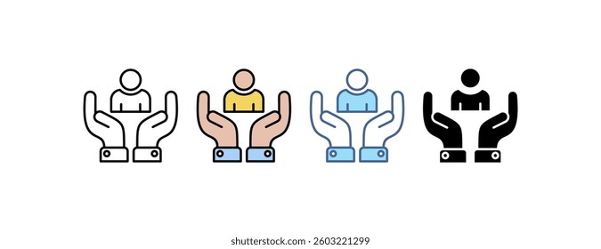 Help icon with multiple style