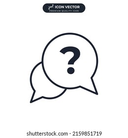 help icon symbol template for graphic and web design collection logo vector illustration