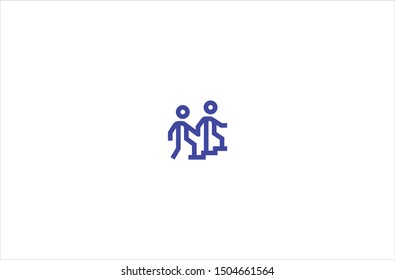 Help icon in trendy flat style isolated on white background vector illustration