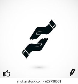 Help icon, vector, Vector EPS 10 illustration style