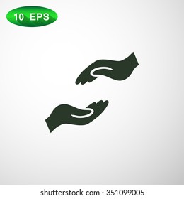 Help icon, vector illustration