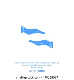Help icon, vector illustration.