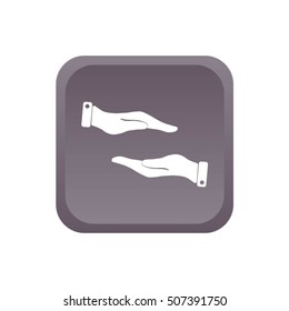 Help icon, vector illustration.