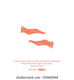 Help icon, vector illustration.