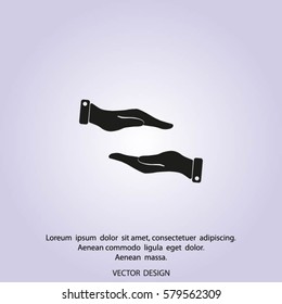 Help icon, vector illustration.