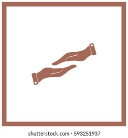 Help icon, vector illustration.