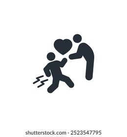 help icon. vector.Editable stroke.linear style sign for use web design,logo.Symbol illustration.