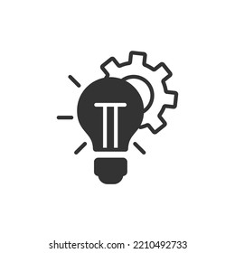help idea icons  symbol vector elements for infographic web