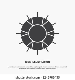 help, lifebuoy, lifesaver, save, support Icon. glyph vector gray symbol for UI and UX, website or mobile application