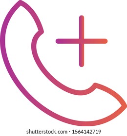 help line icon isolated on abstract background
