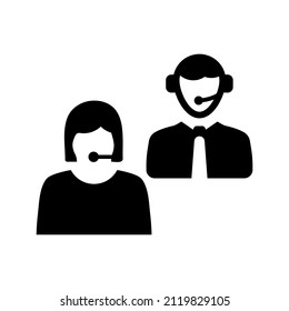 Help line icon.service operator (vector illustration)