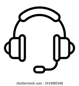 help line vector line icon, shopping and discount sale icon.