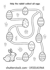 21,509 Easter rabbit outline Images, Stock Photos & Vectors | Shutterstock