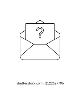 Help Mail Help Mail Icon Vector Stock Vector (Royalty Free) 2122627796 ...