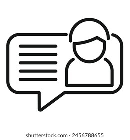 Hilfe Online Support Symbol Gliederung Vektorgrafik. Manuelle Hilfe. Chat-Center-Unterstützung