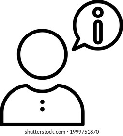Help Outline Vector Icon Design

