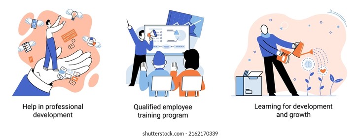 Ayuda en el desarrollo profesional. Programa de capacitación de empleados cualificados. Aprender para el desarrollo y crecimiento de software. Equipo ágil de desarrolloOps de administración de proyectos, reunión de análisis de vida del proyecto. Metáfora creativa