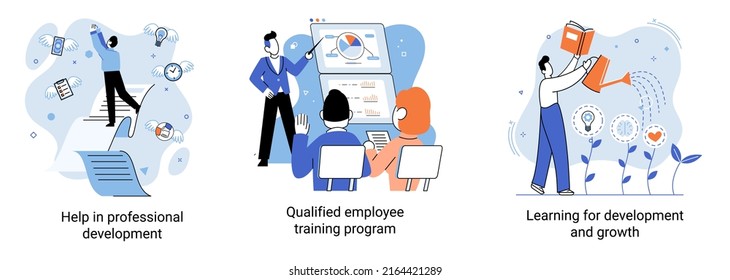 Ayuda en el desarrollo profesional. Programa de capacitación de empleados cualificados. Aprender para el desarrollo y crecimiento de software. Equipo ágil de desarrolloOps de administración de proyectos, reunión de análisis de vida del proyecto. Metáfora creativa
