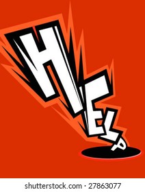 help scream from someone  who has fall in a black hole. Can  be used for a lot of concept themes.